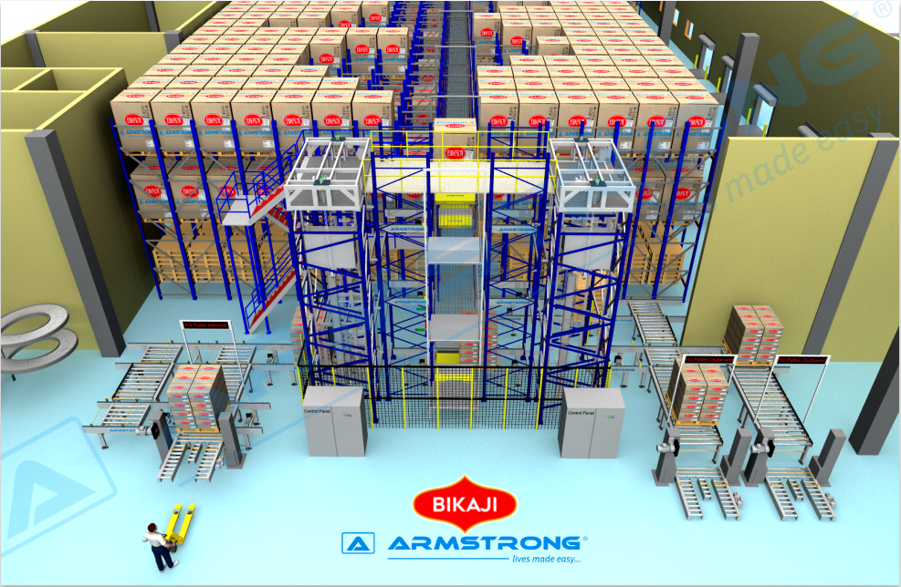 Storage Automation for Bikaji