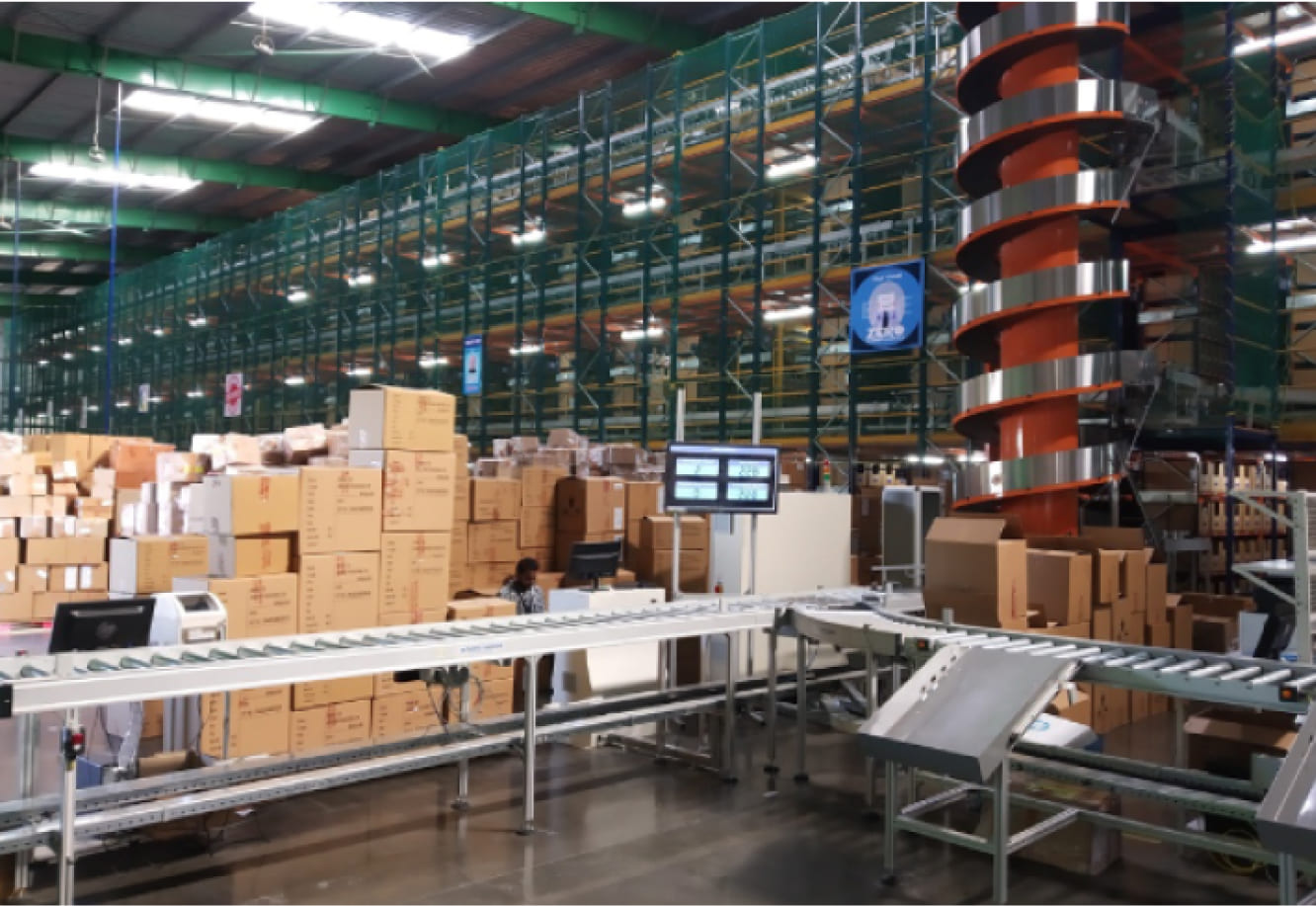 Order fulfilment & sortation automation