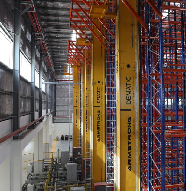 Storage Automation for Bikaji -  Food FMCG Brand