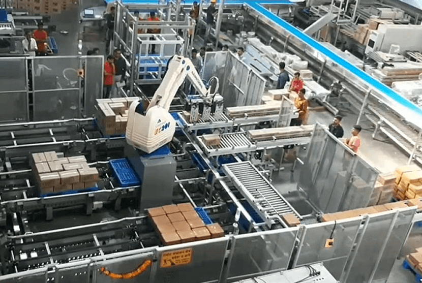 Leader in Robotic palletising